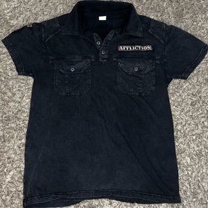 Authentic Affliction Polo Shirt - Men’s Medium